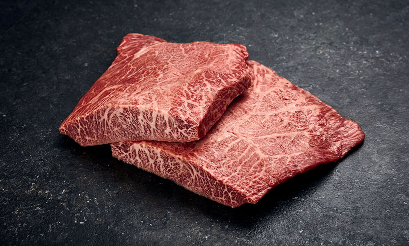 WFB Wagyu Flat Iron aus der flachen Schulter