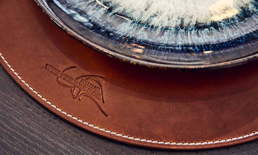 Wagyu Leder Tischset